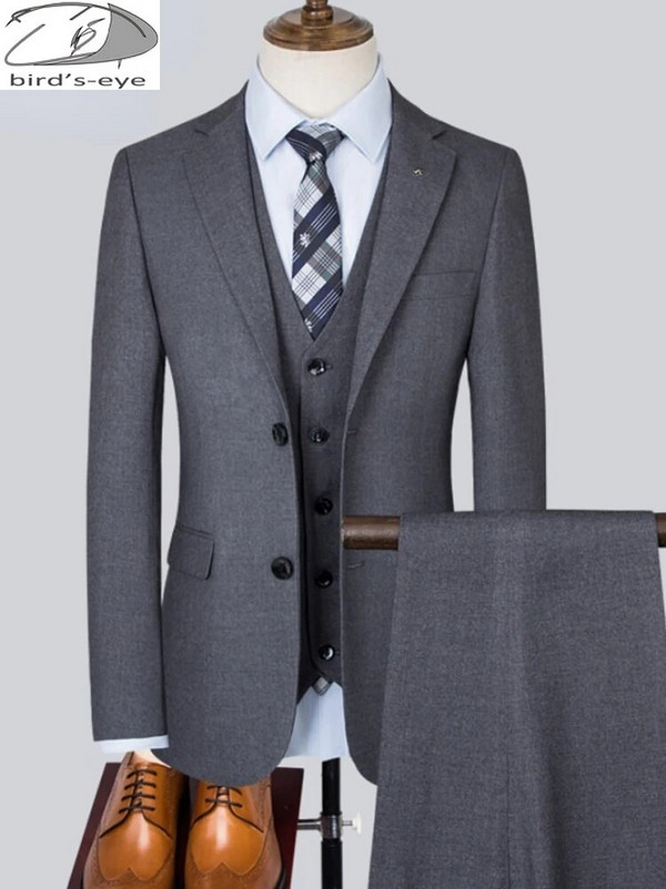 8xl Jakna Hlače Prsluk Vjenčano odijelo Muška haljina Korean Slims Muško poslovno odijelo Komplet od 3/2 komada Svečano odijelo Smoking Odijelo za mladoženje
