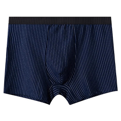 Muške pamučne prugaste bokserice Muško antibakterijsko donje rublje Muško pamučno visoko elastično boksersko donje rublje Visokokvalitetne donje rublje