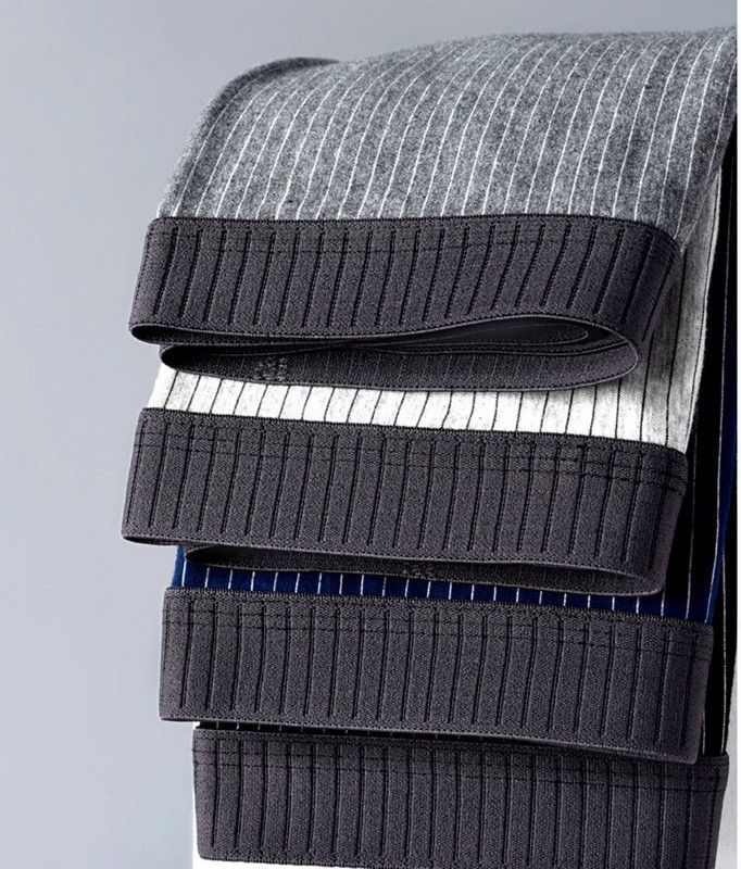 Muške pamučne prugaste bokserice Muško antibakterijsko donje rublje Muško pamučno visoko elastično boksersko donje rublje Visokokvalitetne donje rublje