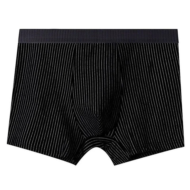 Muške pamučne prugaste bokserice Muško antibakterijsko donje rublje Muško pamučno visoko elastično boksersko donje rublje Visokokvalitetne donje rublje