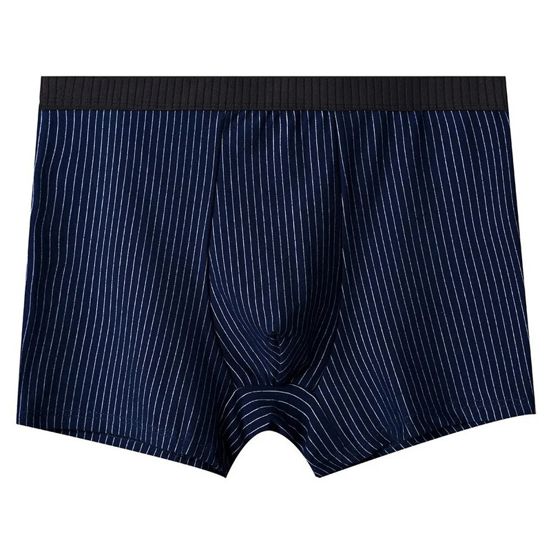 Muške pamučne prugaste bokserice Muško antibakterijsko donje rublje Muško pamučno visoko elastično boksersko donje rublje Visokokvalitetne donje rublje