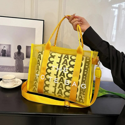 Moterų Ita krepšys Prabangios mados kvadratinės rankinės Didelės talpos Crossbody krepšiai Moteriško dizaino Kelioniniai paplūdimio pirkėjų krepšiai moterims