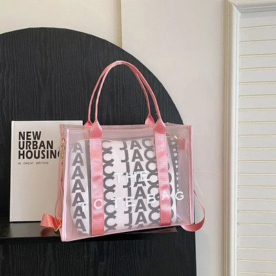 Moterų Ita krepšys Prabangios mados kvadratinės rankinės Didelės talpos Crossbody krepšiai Moteriško dizaino Kelioniniai paplūdimio pirkėjų krepšiai moterims