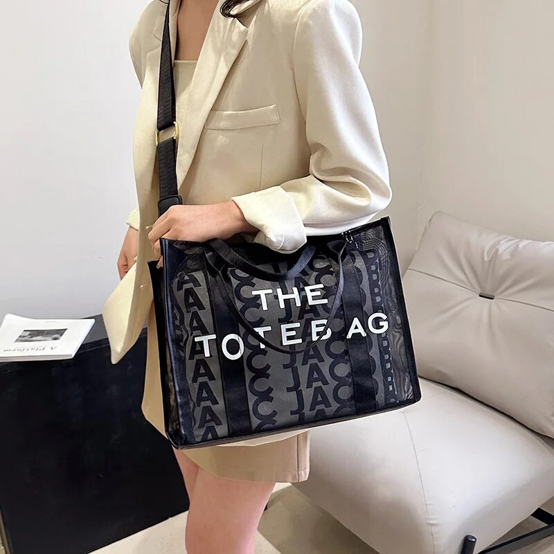 Moterų Ita krepšys Prabangios mados kvadratinės rankinės Didelės talpos Crossbody krepšiai Moteriško dizaino Kelioniniai paplūdimio pirkėjų krepšiai moterims