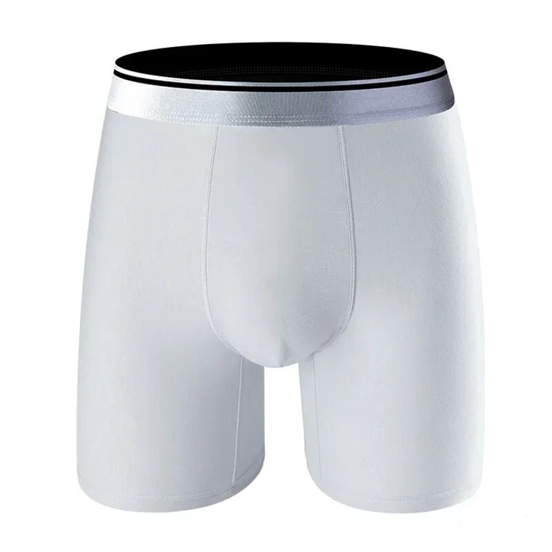 Muške modalne bokserice dugih nogavica donje rublje Bešavne muške kratke hlače prozračne pamučne međunožne gaćice sportske fitness gaće