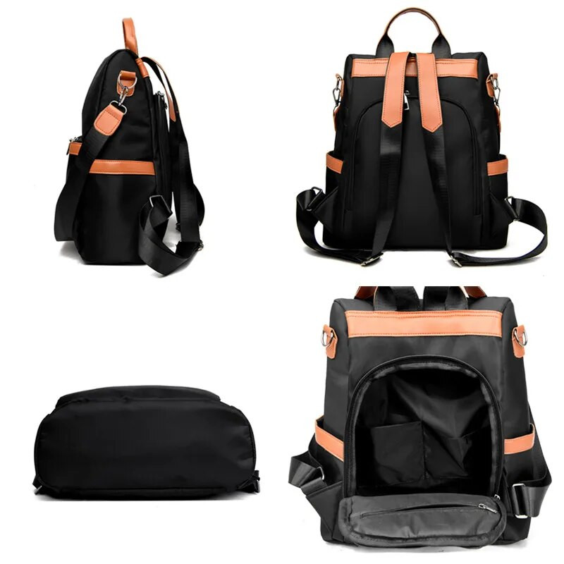 Moda noua rucsac antifurt din pânză Oxford pentru femei, rucsacuri de călătorie pentru femei, ghiozdan pentru fete adolescente, geantă de mare capacitate