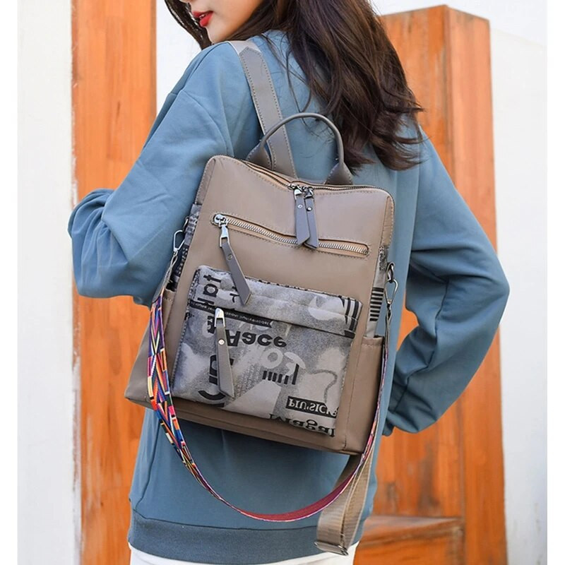 Ženski ruksak torbica Modni ruksak na rame Oxford putni ruksak prijenosna torba za rame protiv krađe za žene djevojke