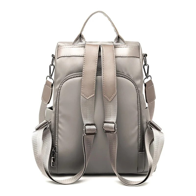 Moterų vandeniui atspari Oksfordo audinio kelioninė kuprinė nailoninė nuo vagystės dvigubas krepšys ant peties 2023 m. Nauji paauglių mergaičių madingi mokykliniai krepšiai