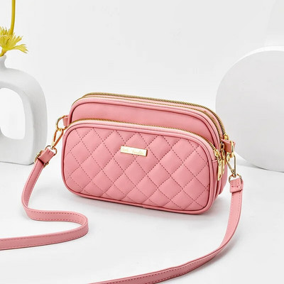 Gusure Modne prošivene torbe na rame preko ramena za žene Luksuzna dizajnerska školjkasta torbica Ženska mala clutch torbica bolsa