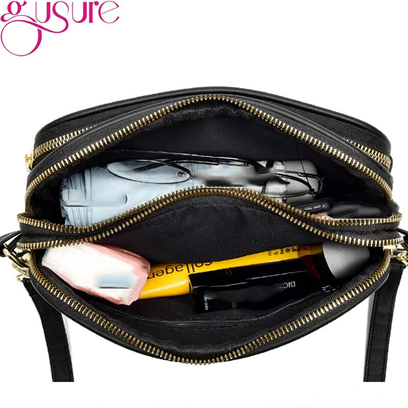 Gusure Modne prošivene torbe na rame preko ramena za žene Luksuzna dizajnerska školjkasta torbica Ženska mala clutch torbica bolsa