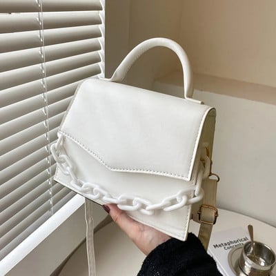 Naiste kott kett väike kandiline kott 2023 uus mood Crossbody õlakott Suvine trendikas naiste käekott, kommivärv