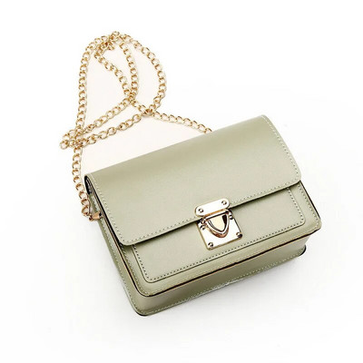 Modne male ženske torbe za 2023. Raznovrsna torba s lancem na rame Ženska hit torba s šavovima u boji Messenger torba PU Mini četvrtasta torba Torbica