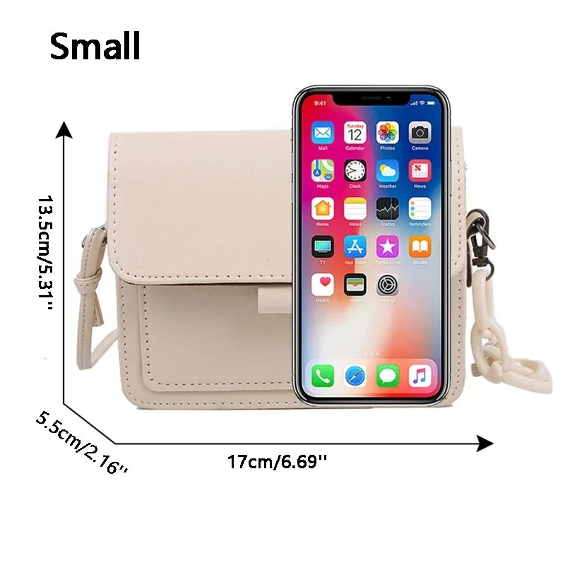 Modna marka Ženska mala torba preko ramena Lagana PU kožna kurirska torba s preklopom Ručna torbica Ljetna putna torba za žene