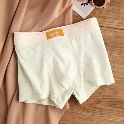 EXILIENS Jacquard Boxer Vyriški apatiniai medvilniniai Calzoncillos Slips Hombre Vyriški Boksai Cuecas Masculinas Vyriškos kelnaitės L-3XL K101-JL