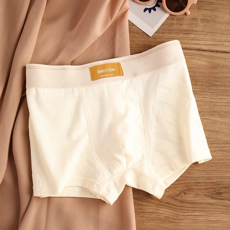 EXILIENS Jacquard Boxer Vyriški apatiniai medvilniniai Calzoncillos Slips Hombre Vyriški Boksai Cuecas Masculinas Vyriškos kelnaitės L-3XL K101-JL