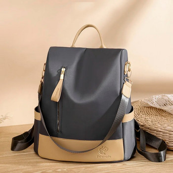 Αντικλεπτικό αδιάβροχο ύφασμα Oxford Γυναικείο σακίδιο πλάτης Γυναικεία τσάντα ταξιδιού Σακίδια πλάτης Σχολική τσάντα για έφηβες τσάντα με πολλές τσέπες