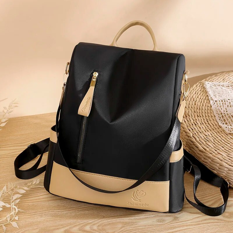 Protuprovalna vodootporna Oxford tkanina Ženska ruksak Ženska putna torba Ruksaci Školska torba za tinejdžerice Torba za knjige s više džepova