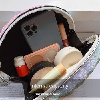 Модни дамски чанти през рамо Shell Bag Верига Сладка PU кожена малка чанта Телефон Калъф за пари с цип Дамски чанти Crossbody