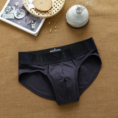 Brand Muške gaćice donjeg rublja Prozračne hlače niskog struka Modna elastična U torbica Usko pripijene udobne donje gaće od čistog pamuka