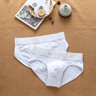 Brand Muške gaćice donjeg rublja Prozračne hlače niskog struka Modna elastična U torbica Usko pripijene udobne donje gaće od čistog pamuka