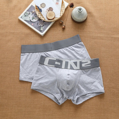 Brand Muške gaćice donjeg rublja Prozračne hlače niskog struka Modna elastična U torbica Usko pripijene udobne donje gaće od čistog pamuka