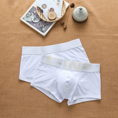 Brand Muške gaćice donjeg rublja Prozračne hlače niskog struka Modna elastična U torbica Usko pripijene udobne donje gaće od čistog pamuka