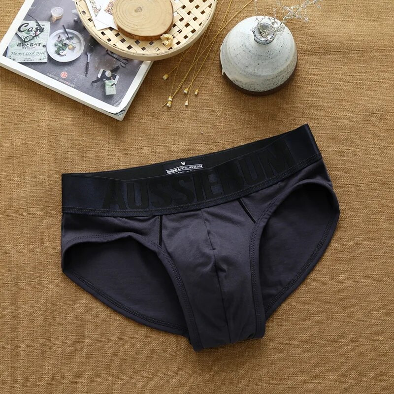 Brand Muške gaćice donjeg rublja Prozračne hlače niskog struka Modna elastična U torbica Usko pripijene udobne donje gaće od čistog pamuka
