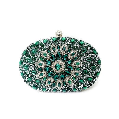 2024. Dijamantna ženska luksuzna večernja torbica s kristalima za vjenčanje Ženska džepna torbica za mobitel Ženski novčanik za zabavu Poklon kvalitete