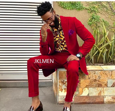 Dizajnerski vjenčani smokingi za mladoženje, uski krojevi, muška odijela, kompleti od 2 komada, sakoi, formalno odijelo sa šiljcima i reverima, sa jaknom i hlačama