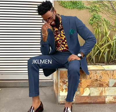 Dizajnerski vjenčani smokingi za mladoženje, uski krojevi, muška odijela, kompleti od 2 komada, sakoi, formalno odijelo sa šiljcima i reverima, sa jaknom i hlačama