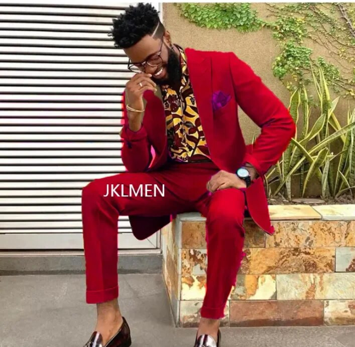 Dizajnerski vjenčani smokingi za mladoženje, uski krojevi, muška odijela, kompleti od 2 komada, sakoi, formalno odijelo sa šiljcima i reverima, sa jaknom i hlačama