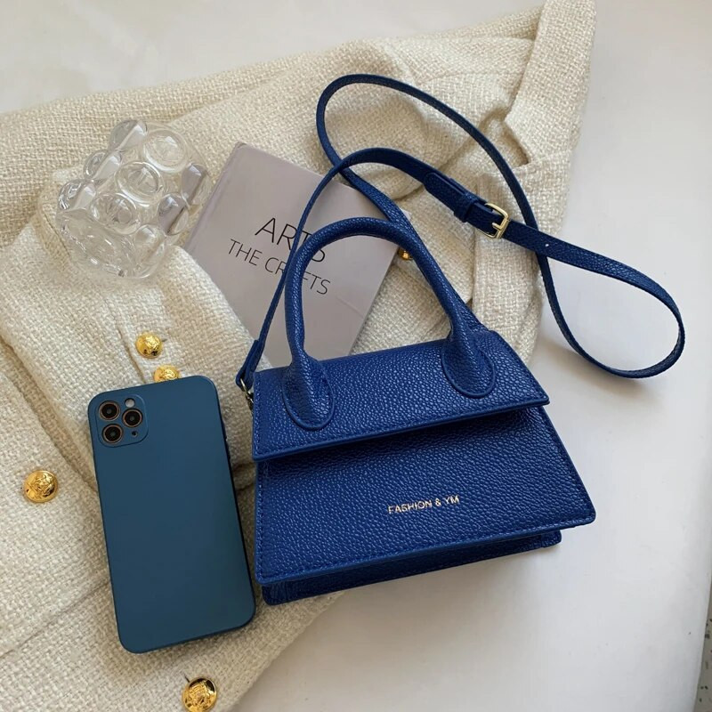 Legjobb márkájú kézitáska, kis méretű, egyfogantyús kuplungtáska nőknek Crossbody Messenger Bag egyszínű női kézitáskák