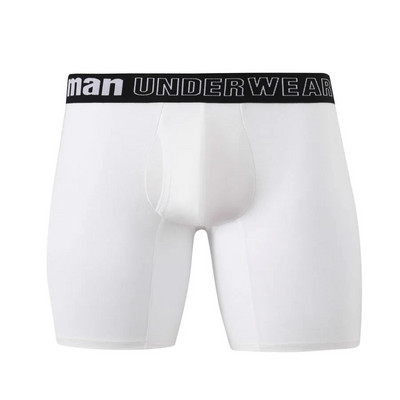 Vyriški bokseriniai šortai vidutinio juosmens kelnaitės Vyriški besiūliai bambuko pluošto didesnio dydžio bokseriai atviros tarpkojo vyriškos kelnaitės 5XL 6XL 7XL