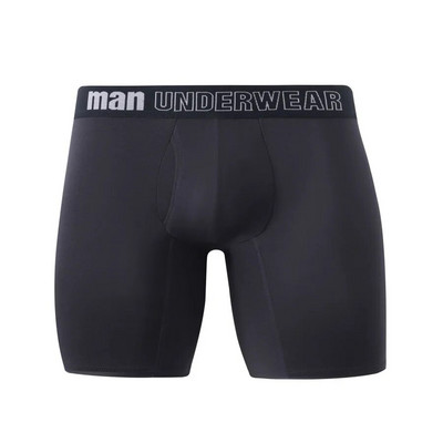 Vyriški bokseriniai šortai vidutinio juosmens kelnaitės Vyriški besiūliai bambuko pluošto didesnio dydžio bokseriai atviros tarpkojo vyriškos kelnaitės 5XL 6XL 7XL