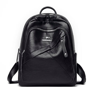 2024 Višenamjenski putni ruksak Mochilas Ženski vodootporni kožni ruksaci protiv krađe Torbe za djevojčice Ženska torba na rame