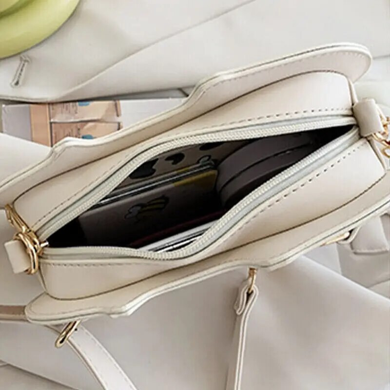 Mados kūrybinis smuikas Moteriškas „Crossbody“ krepšys, PU odinis smuiko formos mažos kuprinės moterims, siuvamas siūlas ant peties, 2023 m.