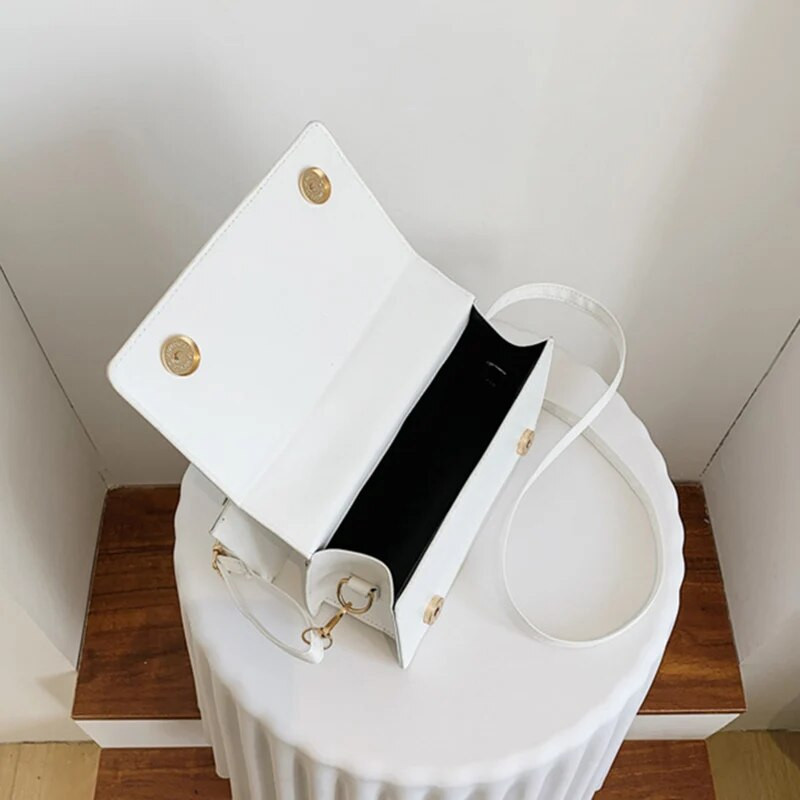 Ženske torbe na rame preko ramena za male kupce s preklopom, karirana ženska ručna torbica od pu kože s torbicom