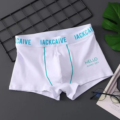 EXILIENS Brand Boxer Mens Underwear Cotton Letter Ropa Interior Hombre Mens Mens Boxers Cuecas Masculinas Man Calzoncillos Veličina M-3XL