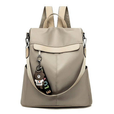 Vienspalvė kuprinė moterims Didelės talpos moteriški Oksfordo medžiaginiai krepšiai Nauji pečiai Nešiojami apsauga nuo vagystės