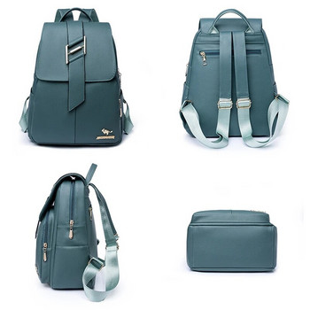 Луксозна раница Дамска маркова дизайнерска раница PU Ученически чанти против кражба Чанти с двойно рамо и едно рамо Сменяеми дизайнерски чанти