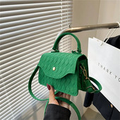 Mėlynas apatinis apatinis krepšys moterims Naujas korėjiečių mados moteriškas pečių krepšys Trend rankinės Retro dizainerio prabangūs moteriški krepšiai 2023 m.