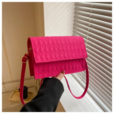 2023 Crossbody kotid naistele vildist suvise tekstuuriga Ühe õlaga kaenlaaukott Käekott сумка женская