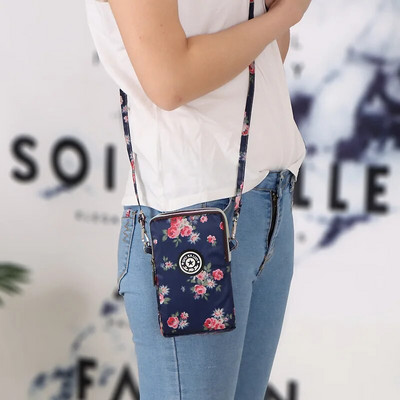 Mazie plecu somas Neilona Sieviešu mobilo tālruņu somiņas Mini sieviešu somiņa dāmu maciņš Jauns 2023 CrossBody Bag sporta maks