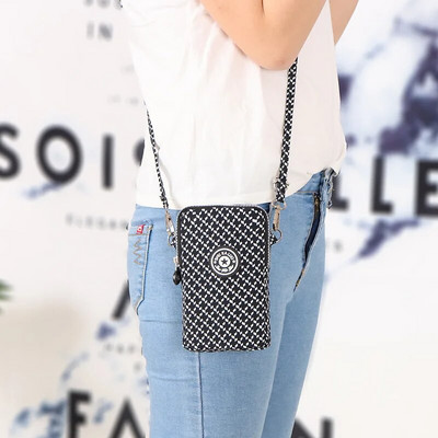 Mazie plecu somas Neilona Sieviešu mobilo tālruņu somiņas Mini sieviešu somiņa dāmu maciņš Jauns 2023 CrossBody Bag sporta maks