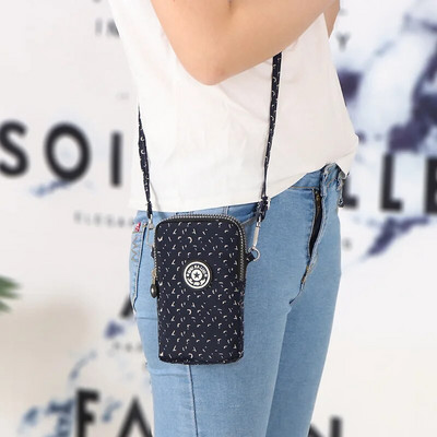 Mazie plecu somas Neilona Sieviešu mobilo tālruņu somiņas Mini sieviešu somiņa dāmu maciņš Jauns 2023 CrossBody Bag sporta maks