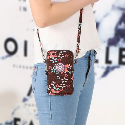 Mazie plecu somas Neilona Sieviešu mobilo tālruņu somiņas Mini sieviešu somiņa dāmu maciņš Jauns 2023 CrossBody Bag sporta maks