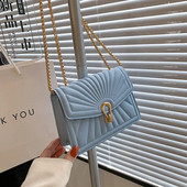 Male torbe preko ramena za žene Nove luksuzne ručne torbice 2022. Ženska modna torba na rame s lancem Pu kožna jednostrana torbica za dame