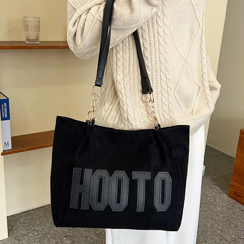 Ženske platnene torbe na rame Eko jednobojne kupovne modne ručne torbe velikog kapaciteta za višekratnu upotrebu, ležerna jednostavna torba za studente