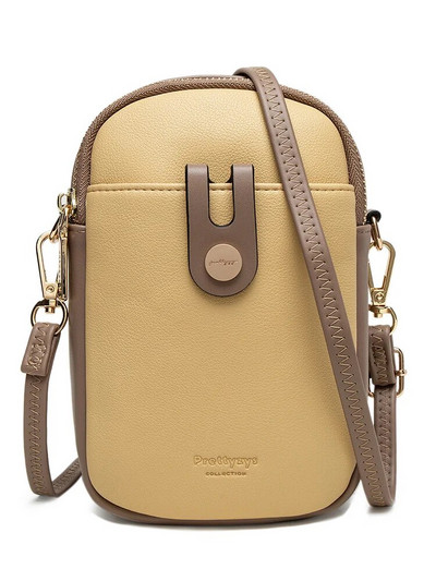 2023 tavaszi és nyári új mobiltelefon táska női japán és dél-koreai PU puha kicsi friss minőségi divatos cipzár nagy