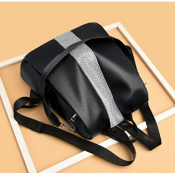 Нова модна раница против кражба Дамски чанти за през рамо Известна марка Кожени раници за пътуване Ученическа чанта с голям капацитет Раница
